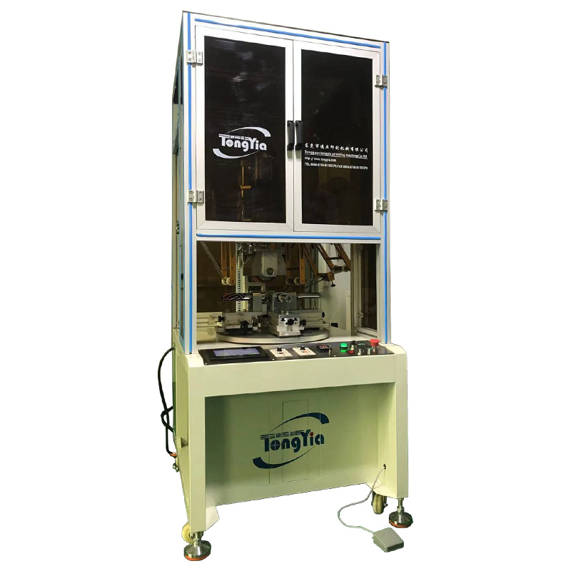Máy 인 in nhiệt TYH - 150M4CZ tự động bốn trụ đĩa tròn mặt tròn